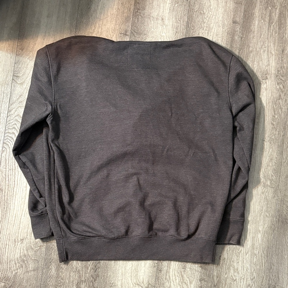 Ecko Unlimited Charcoal and Scarlet Zip-Up Hoodie - Picture 4 of 4